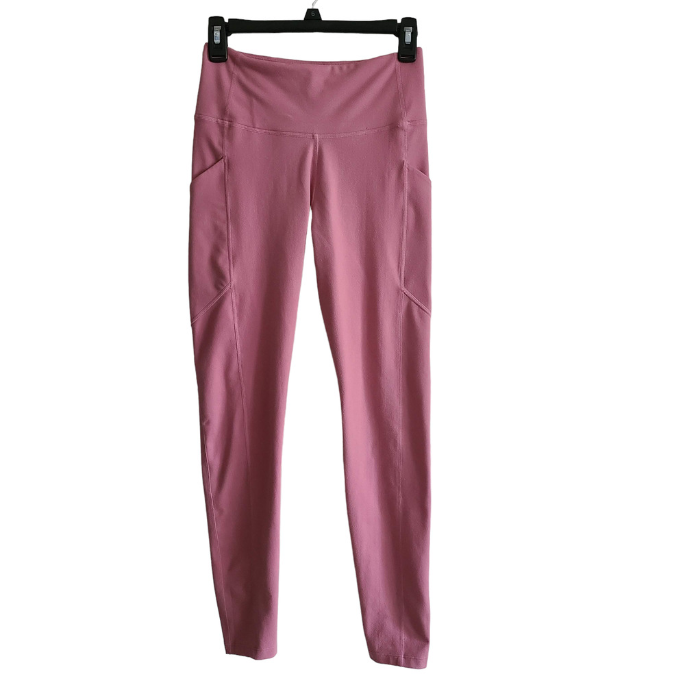 FIGS Dusty Rose Performance Underscrub Leggings with Pockets‎ Women's Small